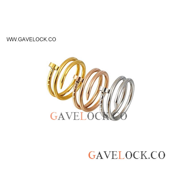 Wholesale Cartier Double Nail Ring for Sale